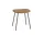 Stolička Fiber Stool Tube Base, cognac/black