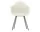 Stolička Eames DAX, pebble
