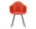Stolička Eames DAX, poppy red