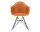 Stolička Eames DAR, rusty orange