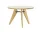 Stôl Guéridon 105, natural solid oak