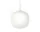 Závesné svietidlo Rime Ø37, opal/white