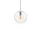 Závesná lampa Orb M Ø20, grey