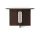 Jedálenský stôl Androgyne ø120, dark stained oak