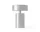 Prenosná lampa Column, brushed aluminium