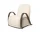 Kreslo Buur Nordic Bouclé, off white