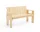 Lavica Crate, pinewood
