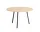 Jedálenský stôl Loop Stand Table Round Ø120, oak/black