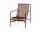 Textilný podsedák Palissade Lounge Chair Seat Cushion, iron red