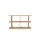 Knižnica Kona Bookcase 2x2, natural