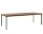 Jedálenský stôl Drip HW117, bronzed/lacquered walnut