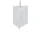 Závesná lampa Oeste, clear glass