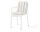 Textilný podsedák Palissade Chair and Armchair Soft Quilted Cushion, cream white