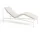 Textilný podsedák Palissade Chaise Longue Soft Quilted Cushion, cream white