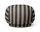 Pouf Rico, Louisiana sand / black