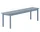 Lavica Linear Steel Bench 170 cm, pale blue