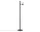Stojacia lampa Nocturne Cone F1, black