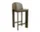 Barová stolička Chisel 35 H65, green umber lacquered beech
