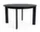 Jedálenský stôl Chisel 25 Round Ø127, black lacquered oak