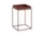 Stolík Tray Table 30x30 High, chocolate high gloss