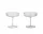 Poháre Ripple Champagne Saucer set 2ks, clear