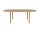 Rozkladací stôl Yacht round legs, oak veneer/oak