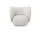 Lounge chair Rico bouclé, off-white