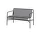 Textilný podsedák Palissade Dining Bench seat cushion, anthracite