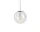 Závesná lampa Orb L Ø25, grey
