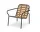 Kreslo Vig Robinia, black