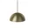 Závesná lampa Aluna Ø60, matt brass