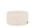 Pouf Folk Low, cream beige