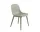 Stolička Fiber Side Chair Wood Base, dusty green