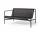 Lavička Palissade Cord Lounge Sofa, anthracite