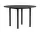 Stôl Annex Round Ø120, black oak/dark grey