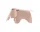 Slon Eames Elephant Small RE, pale rose