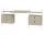 Policová zostava String Workspace C, beige