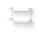 Policová zostava Wall Shelf 450, white/white