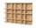 Polica Tilem 6x4, natural oak veneer