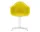 Stolička Eames DAL, mustard / white