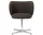 Jedálenská stolička Rico Swivel, Hallingdal dark grey brown