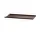 Polica String Metal Shelf Low Edge 58 x 30, dark brown