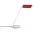 Stolová lampa Apex Desk, maroon red