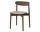Jedálenská stolička Merge Dark Oak, beige