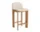 Barová stolička Chisel 35 H65, oiled oak / Hallingdal 200