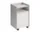 Stolík Folded Trolley Low Drawer, grey