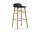Barová stolička Form 75 cm Oak, black