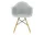 Stolička Eames DAW, light grey