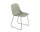Stolička Fiber Side Chair Sled Base, dusty green