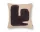 Vankúš Lay Cushion, Sand/Dark Brown
